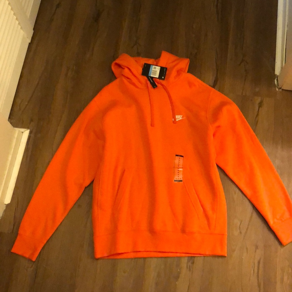Neon Orange Nike Sweatshirt
